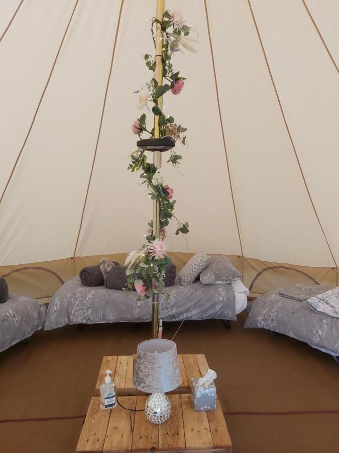 Hopgarden Glamping - Luxury 6M Bell Tent Wadhurst Exterior photo
