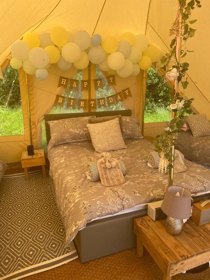 Hopgarden Glamping - Luxury 6M Bell Tent Wadhurst Exterior photo