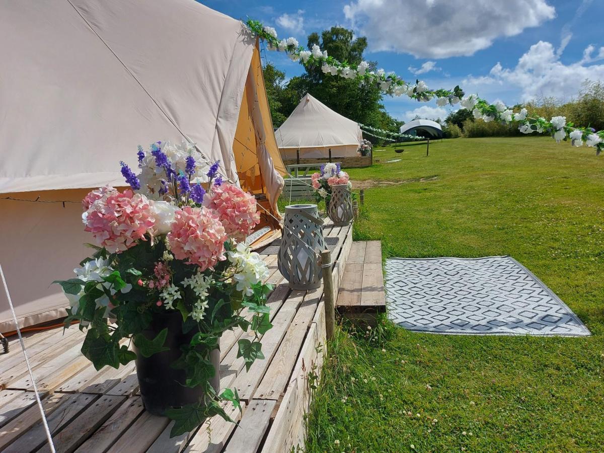 Hopgarden Glamping - Luxury 6M Bell Tent Wadhurst Exterior photo