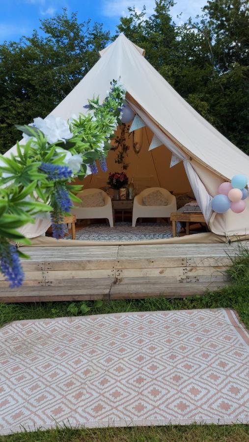 Hopgarden Glamping - Luxury 6M Bell Tent Wadhurst Exterior photo
