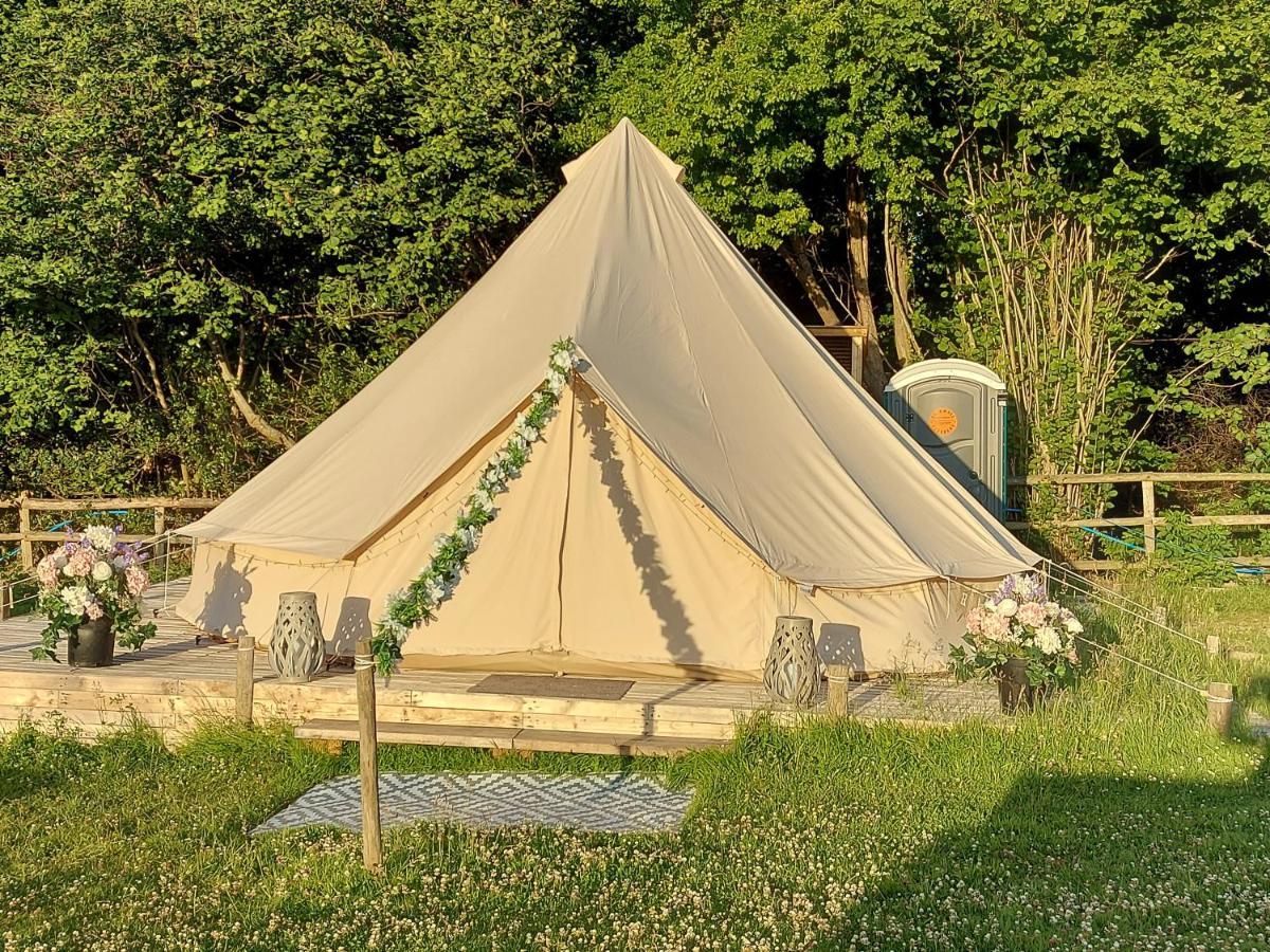 Hopgarden Glamping - Luxury 6M Bell Tent Wadhurst Exterior photo