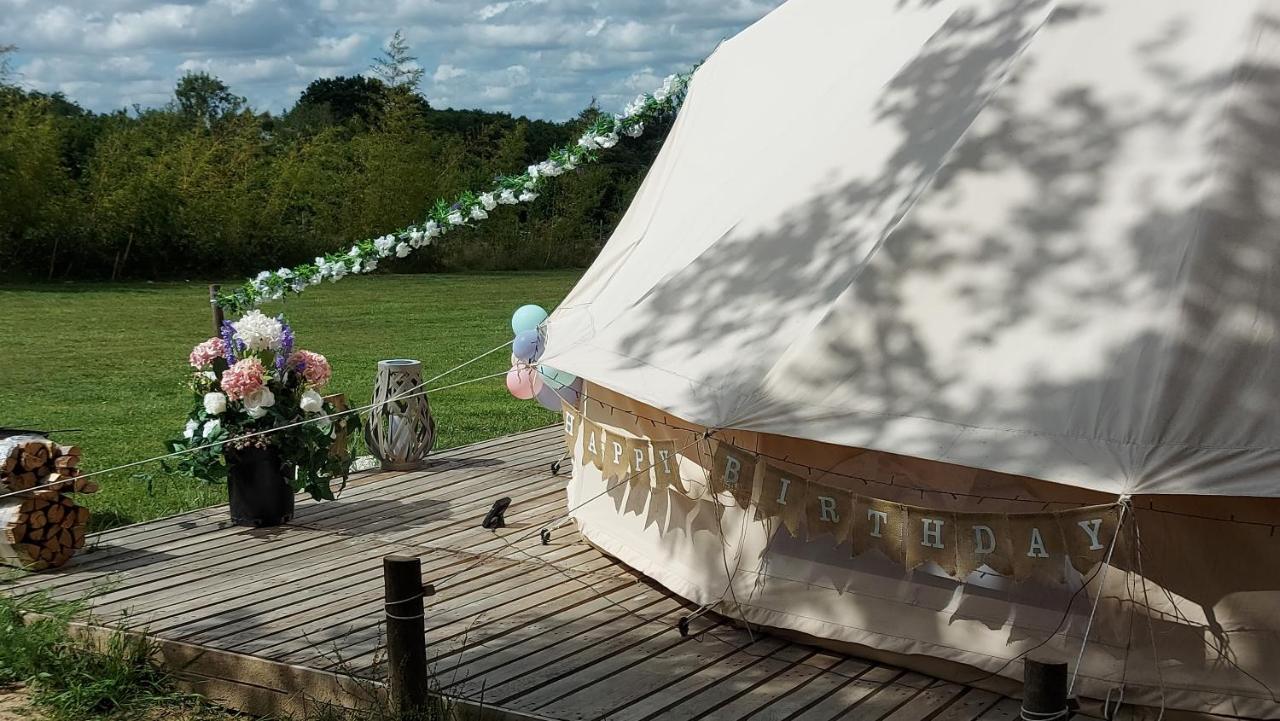 Hopgarden Glamping - Luxury 6M Bell Tent Wadhurst Exterior photo