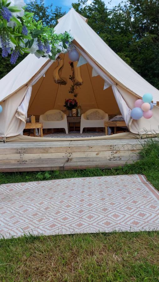 Hopgarden Glamping - Luxury 6M Bell Tent Wadhurst Exterior photo