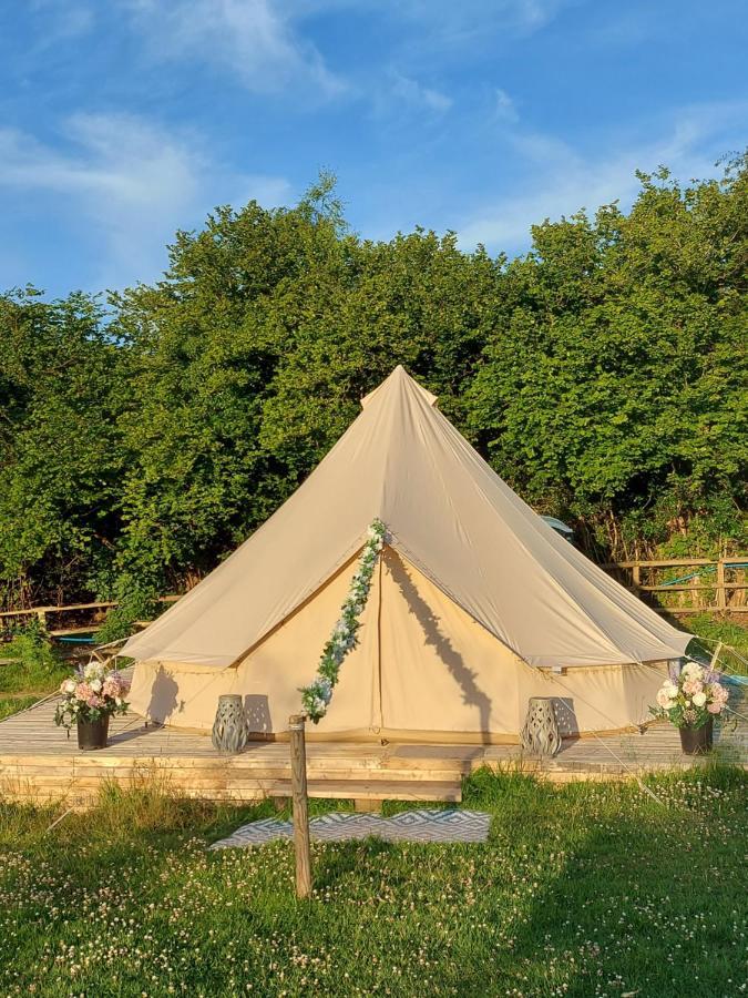 Hopgarden Glamping - Luxury 6M Bell Tent Wadhurst Exterior photo
