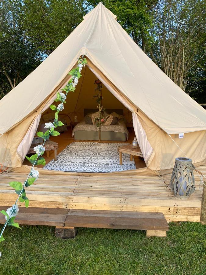 Hopgarden Glamping - Luxury 6M Bell Tent Wadhurst Exterior photo