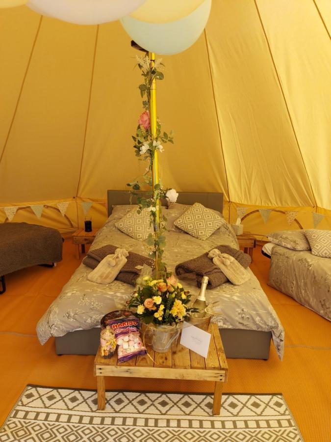 Hopgarden Glamping - Luxury 6M Bell Tent Wadhurst Exterior photo