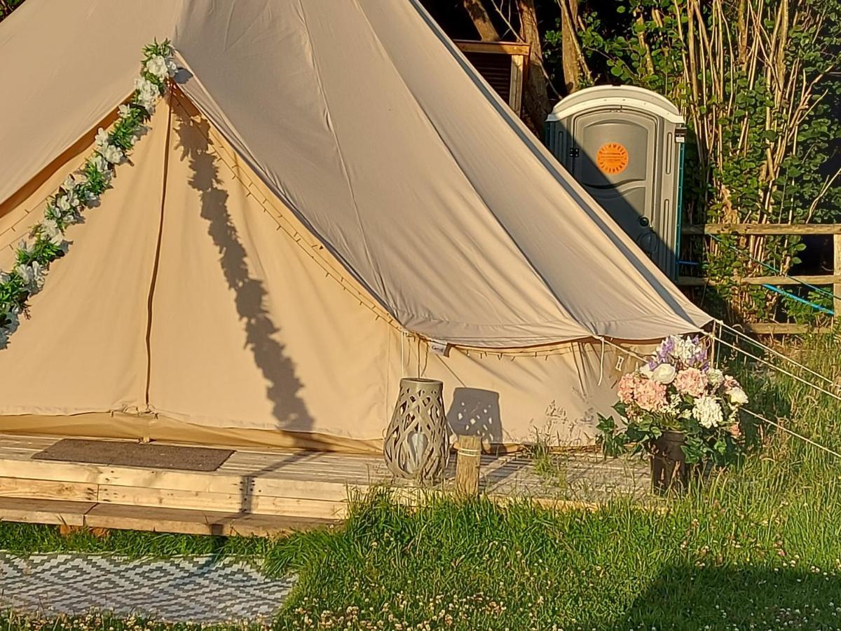 Hopgarden Glamping - Luxury 6M Bell Tent Wadhurst Exterior photo