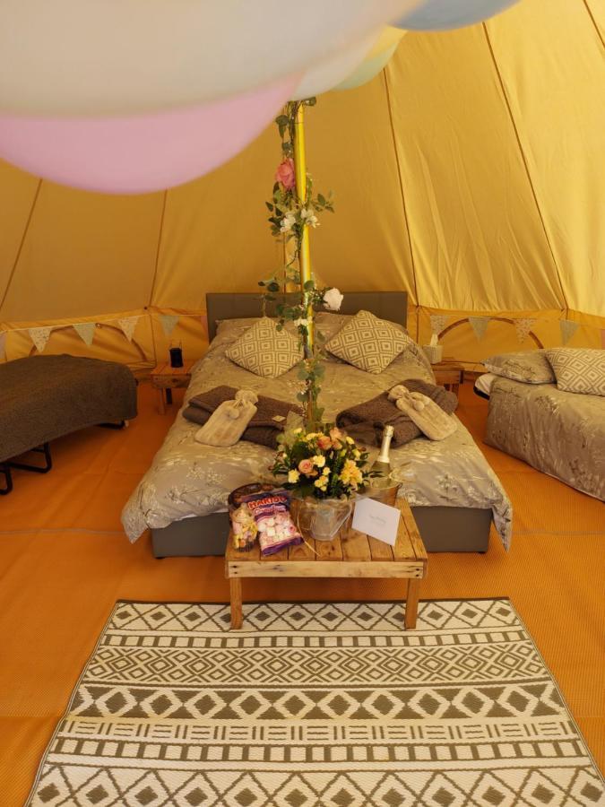 Hopgarden Glamping - Luxury 6M Bell Tent Wadhurst Exterior photo